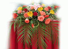 會(huì)議臺(tái)花