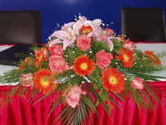 會(huì)議臺(tái)花